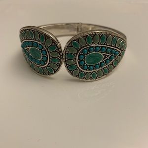Beautiful boho bracelet with classic chic touches